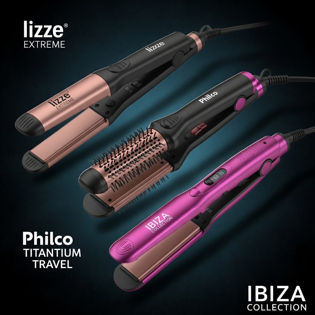 Lizze Extreme"Philco Titantium Travel"Ibiza Collection na imagem de cor escura